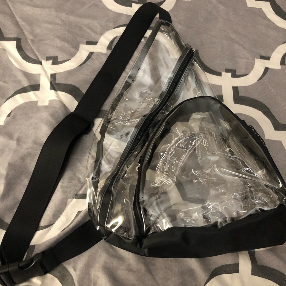 Clear backpack one shoulder